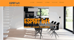 Desktop Screenshot of espritloft.fr