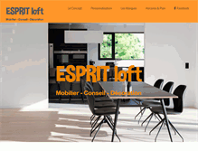Tablet Screenshot of espritloft.fr